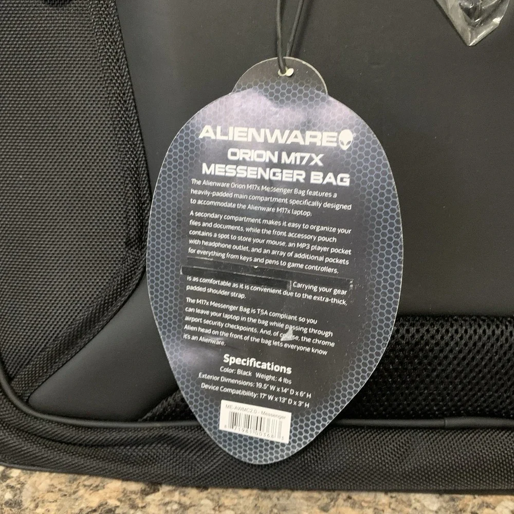 Alienware Orion M17x Messenger Bag for 17.3